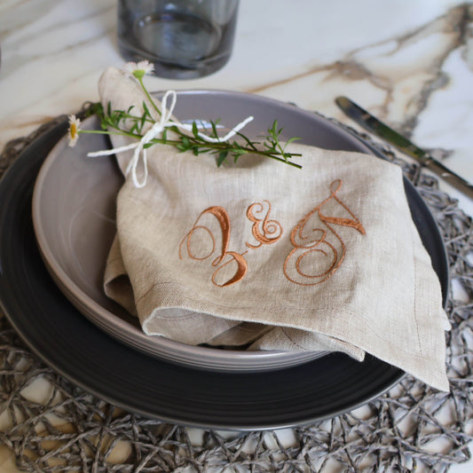 Maison Pure Linen Napkin - Natural