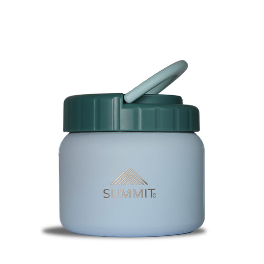 SummitCo Insulated Stainless Steel Food Jar – Marine - 400ml Leak-Proof Thermal Lunch Container