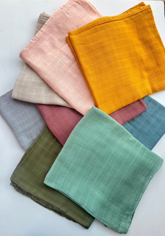 Wild Skye Muslin Wrap - Olive