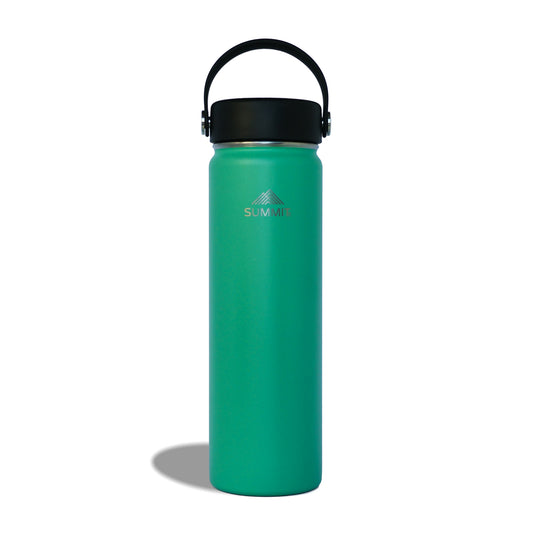 SummitCo Classic 650ml Insulated Bottle - Emerald Green
