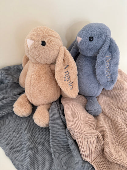 Plush Bunny - Personalization available