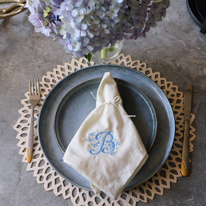 Maison Pure Cotton Napkin - Ivory