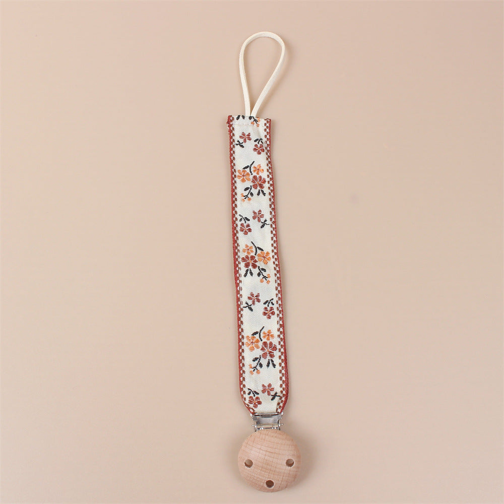 Embroidered Pacifier Holder