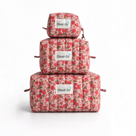 Quilted Pouch Bundle - Rouge Boutanique