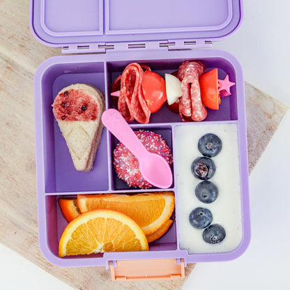 The Lunch Punch Fork and Spoon Set - Blush