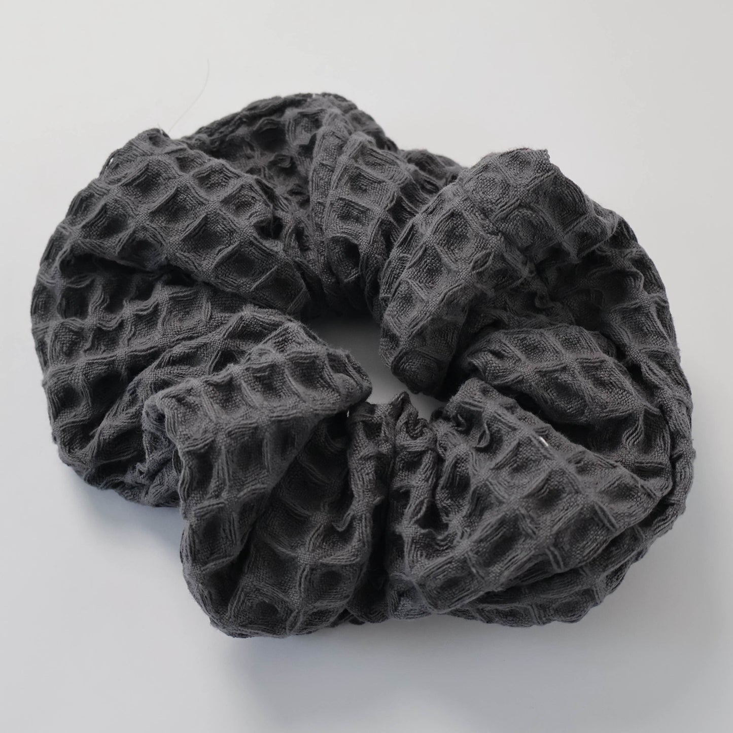 Waffle Scrunchie - Harbour Slate