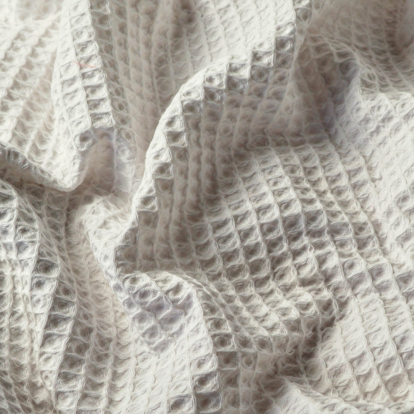 Waverly Bath Waffle Towel - Seabreeze White