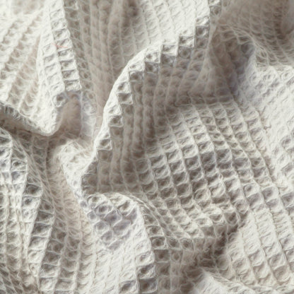 Waverly Bath Waffle Towel - Seabreeze White