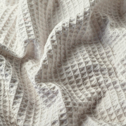 Waverly Bath Waffle Towel - Seabreeze White