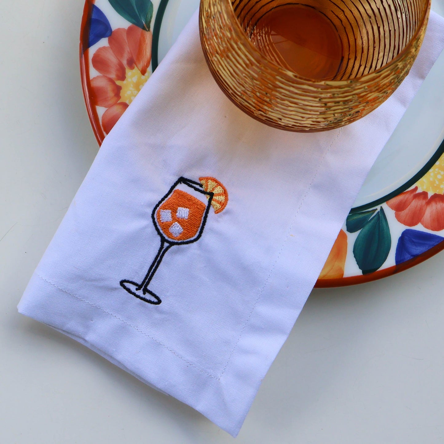 Maison Pure Cotton Napkin - White