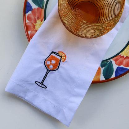 Maison Pure Cotton Napkin - White