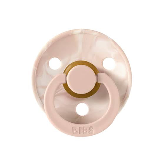 BIBS Natural Latex Pacifier - Tie-Dye – Blush/Ivory Size 1