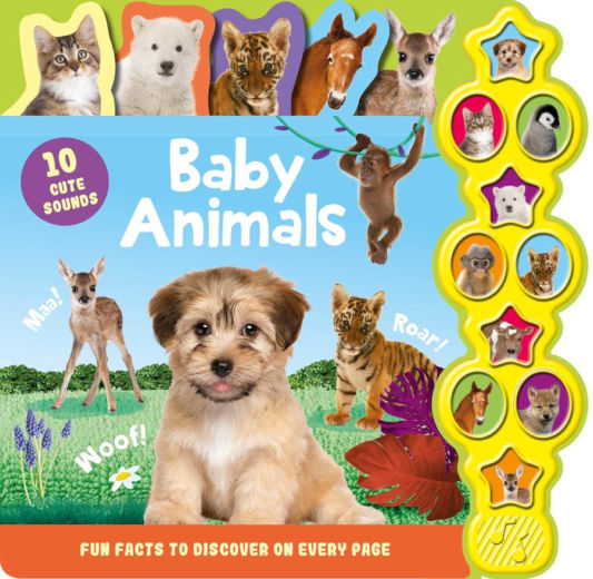 Baby Animals (10 Button Sound Books) - Board book – Sound Book