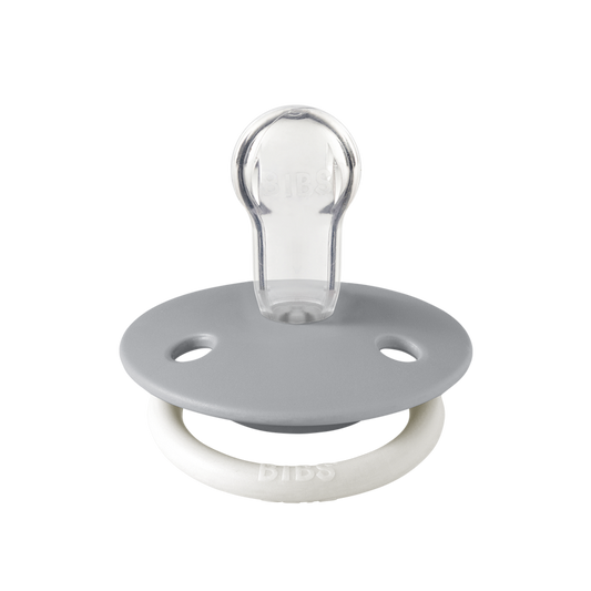 BIBS De Lux Silicone - Cloud Glow In The Dark - ONE SIZE