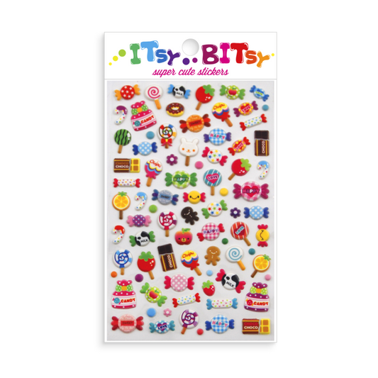 Ooly - itsy bitsy stickers - candy time