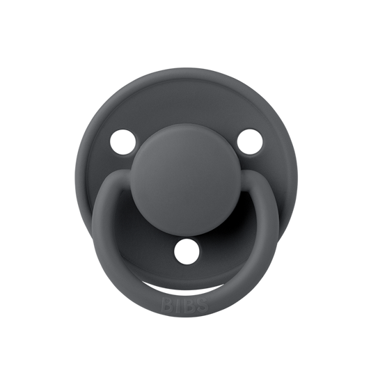 BIBS De Lux Silicone - Iron - ONE SIZE