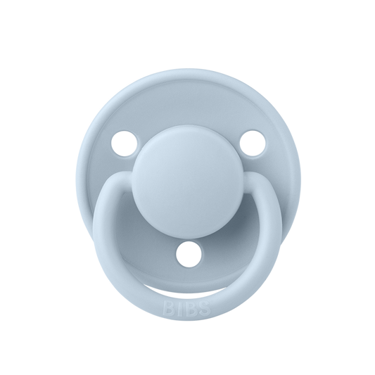 BIBS De Lux Silicone - Baby Blue - ONE SIZE