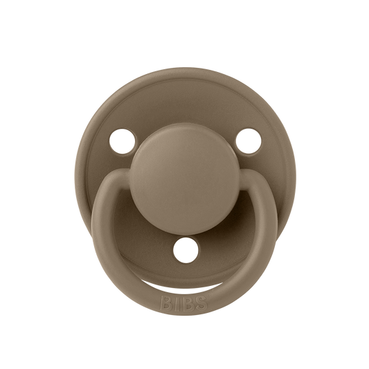 BIBS De Lux Silicone - Dark Oak - ONE SIZE