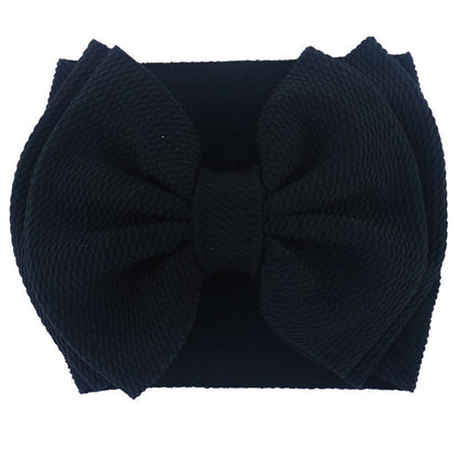 Oversized Bow Headwrap - Black