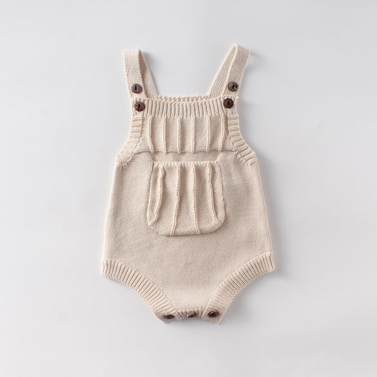Remy Unisex Romper - Oatmeal