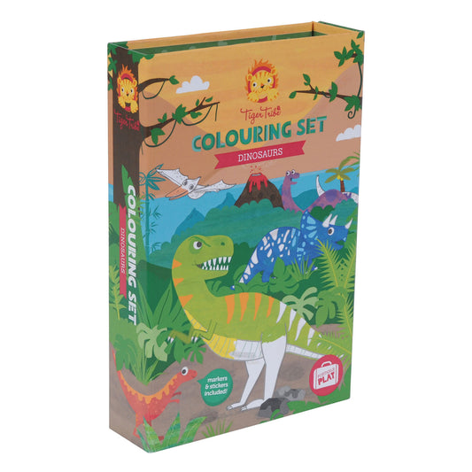 Tiger Tribe - Colouring Set - Dinosaurs