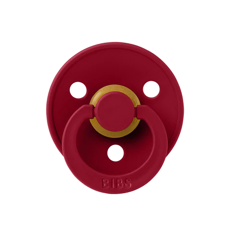 BIBS Natural Latex Pacifier - Ruby size 1