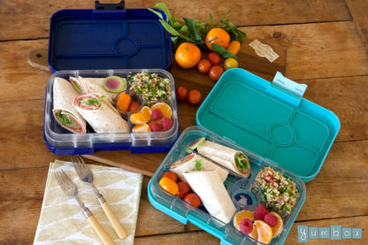 Yumbox Tapas Tray Insert - Clear 4 Compartment