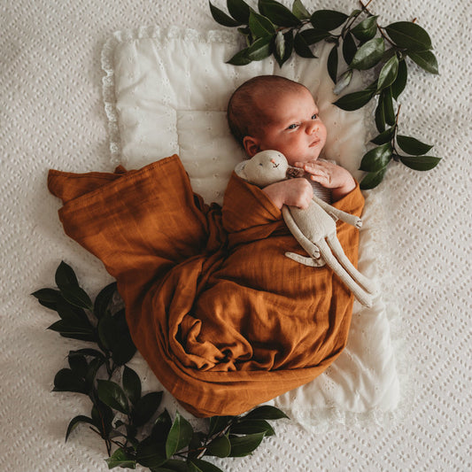 Snuggle Hunny Kids Organic Muslin Wrap - Bronze