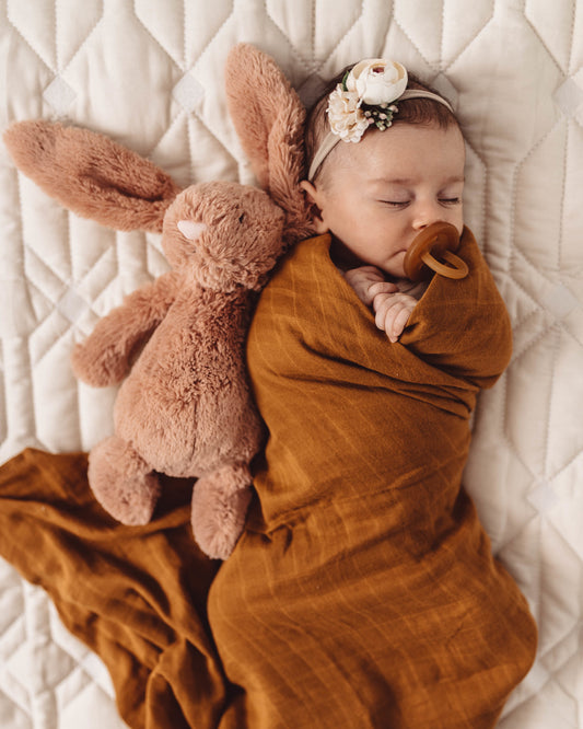 Snuggle Hunny Kids Organic Muslin Wrap - Bronze