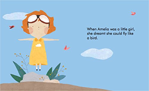 Little People, Big Dreams - Amelia Earhart - Boardbook