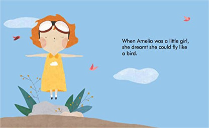 Little People, Big Dreams - Amelia Earhart - Boardbook