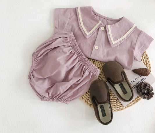 Alexander Shirt and Bloomer Set - Dusty Rose