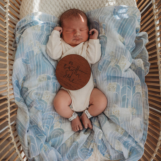 Snuggle Hunny Kids Organic Muslin Wrap - Eventide