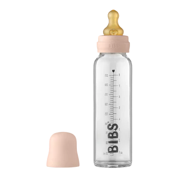 BIBS - Glass Bottle Complete Set 225ml - Blush
