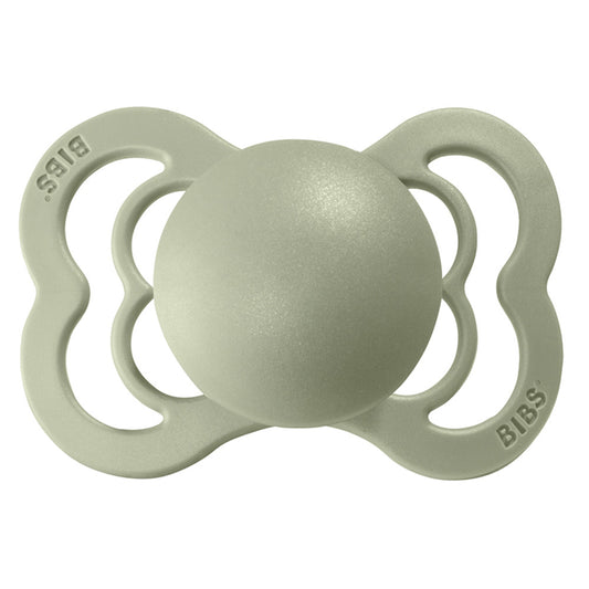 BIBS Supreme Pacifier - Sage - Size 2