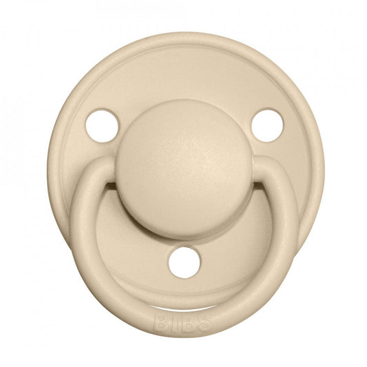 BIBS De Lux Natural Latex Pacifier - Vanilla Size 2