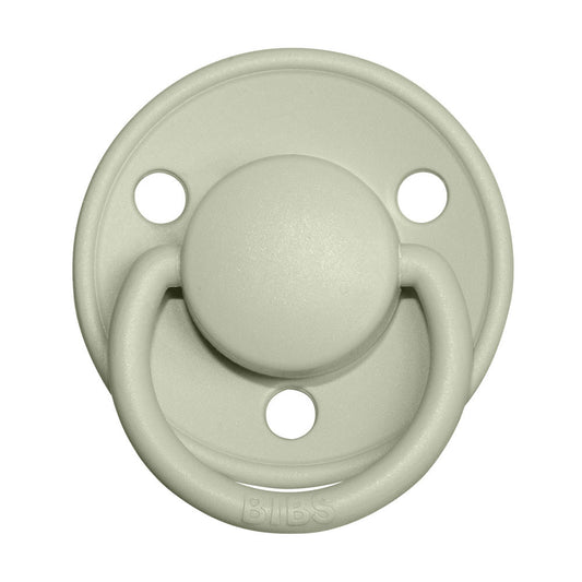 BIBS De Lux Natural Latex Pacifier - Sage Size 2