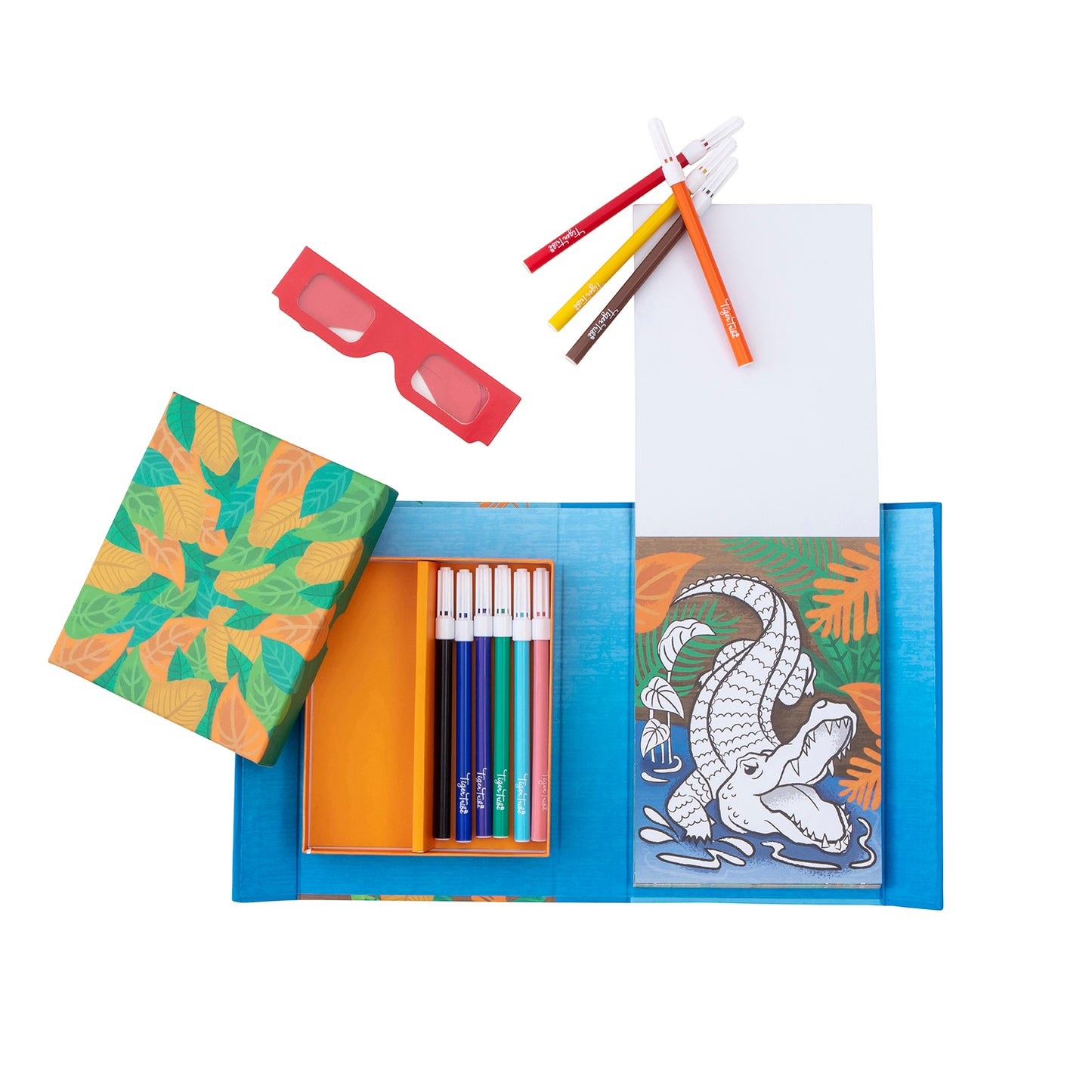 Tiger Tribe - 3D Colouring Set - Fierce Creatures