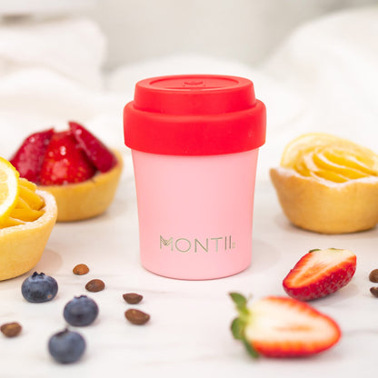 MontiiCo Mini Coffee Cup - Strawberry