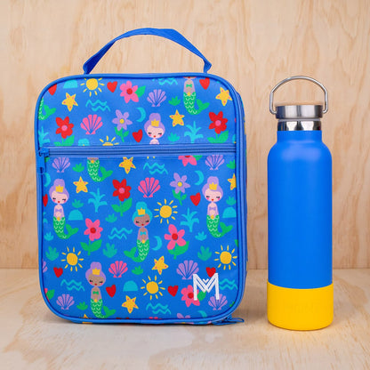 MontiiCo Original Insulated Bottle | Blueberry Blue | For Kids & Adults