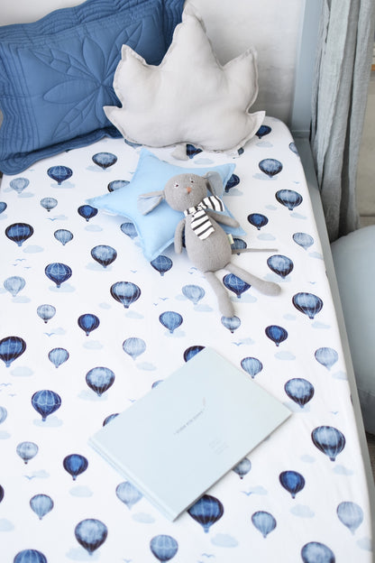 Snuggle Hunny Kids Cloud Chaser Fitted Cot Sheet