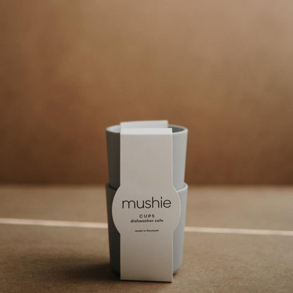 Mushie - Dinnerware Cup, Set of 2 - Cloud