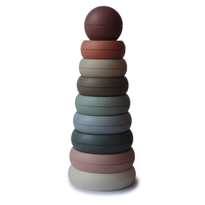 Mushie - Stacking Rings Toy - Original