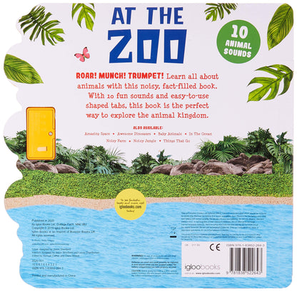 At The Zoo (10 Button Sound Books) - Board book – Sound Book