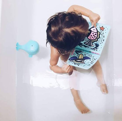 Wee Gallery Baby Bath Book - Who's in the pond?