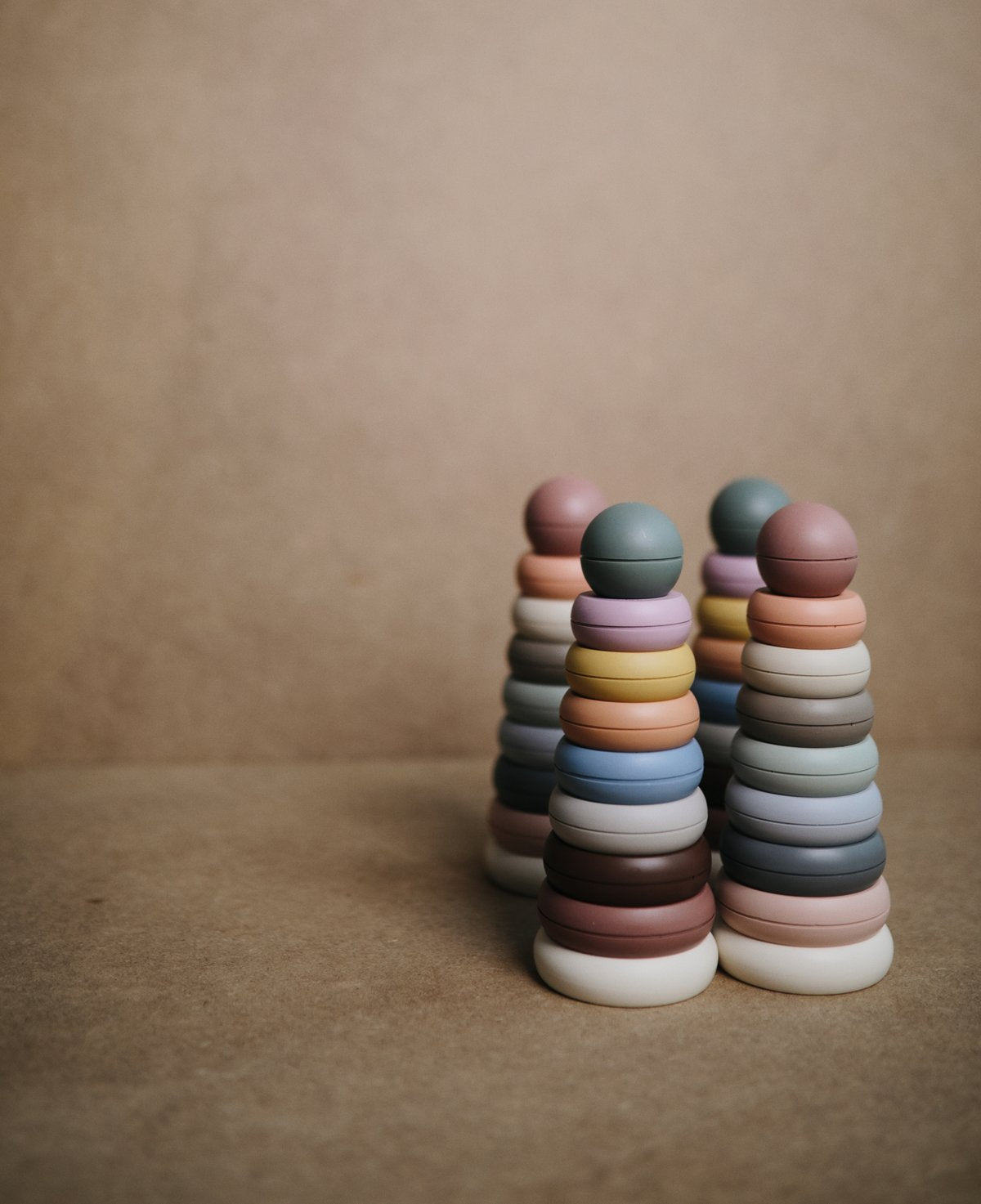 Mushie - Stacking Rings Toy - Original
