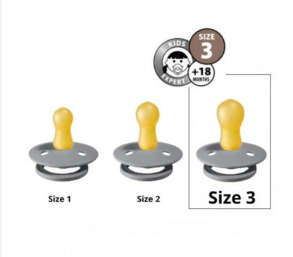 BIBS Natural Latex Pacifier - Vanilla Size 3