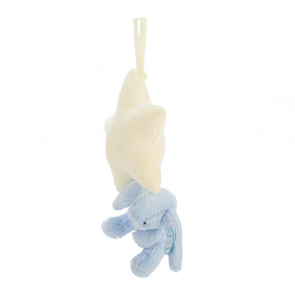 Jellycat - Bashful Blue Bunny Star Musical Pull