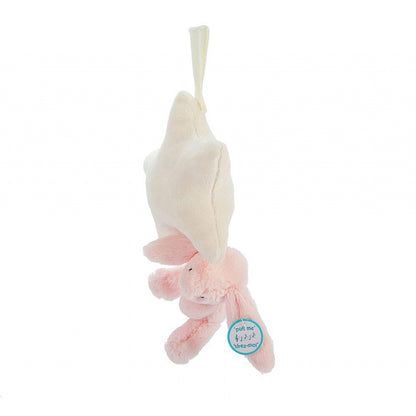 Jellycat - Bashful Pink Bunny Star Musical Pull