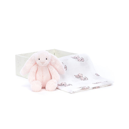 Jellycat - Bashful Pink Bunny Gift Set